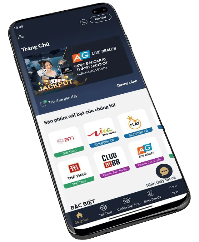 Màn hình hiển thị giải jackpot lũy tiến khổng lồ tại MU88AE WIN